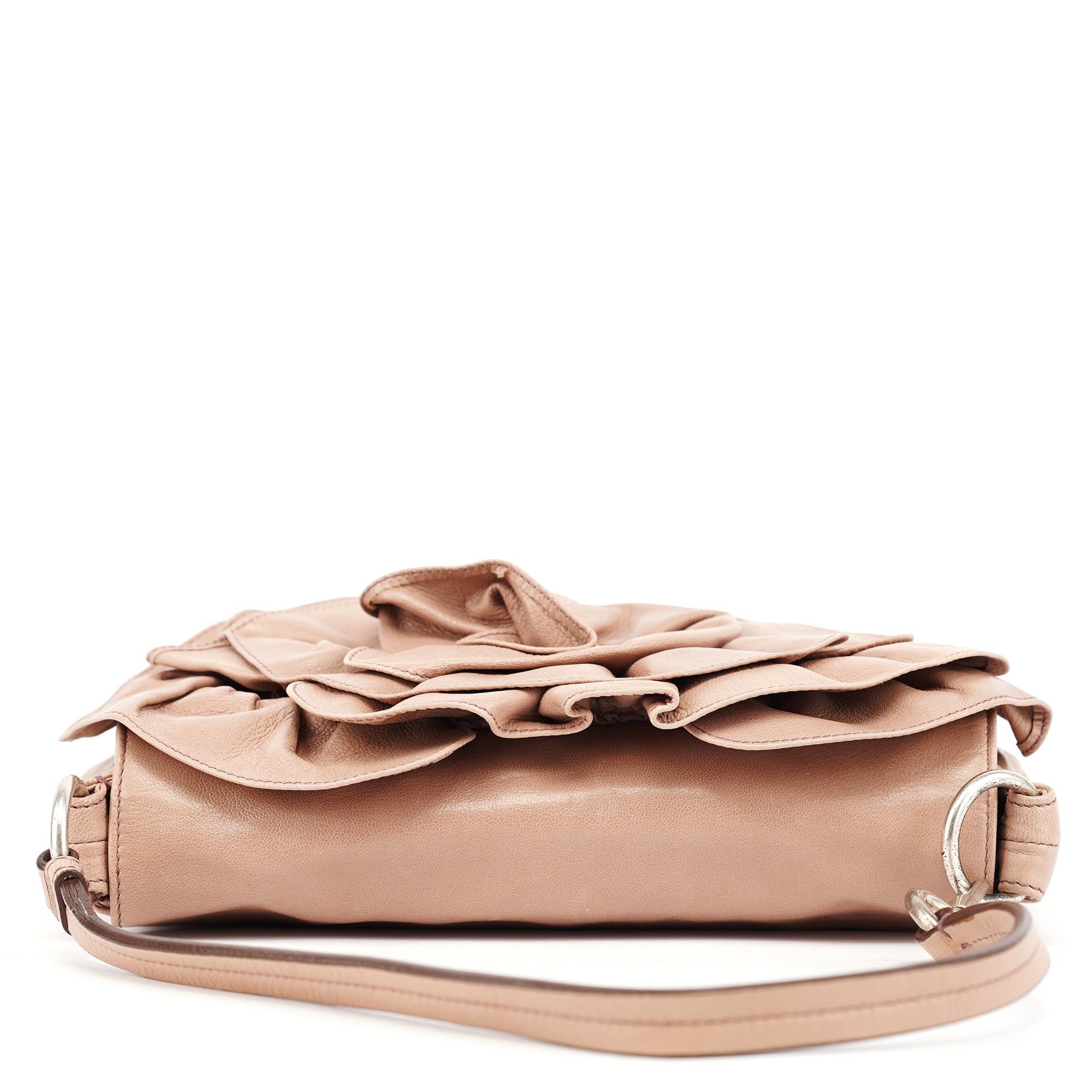 2003 Soft Pink Calfskin Nadja Shoulder Bag