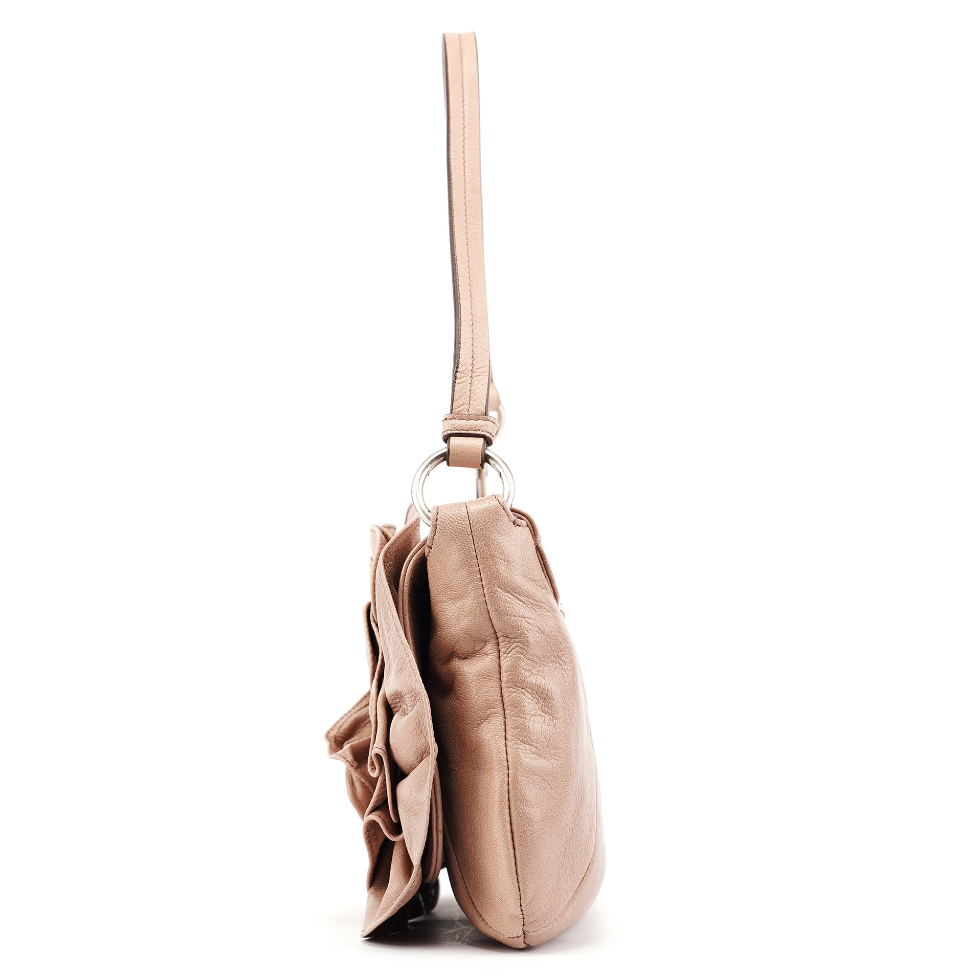 2003 Soft Pink Calfskin Nadja Shoulder Bag