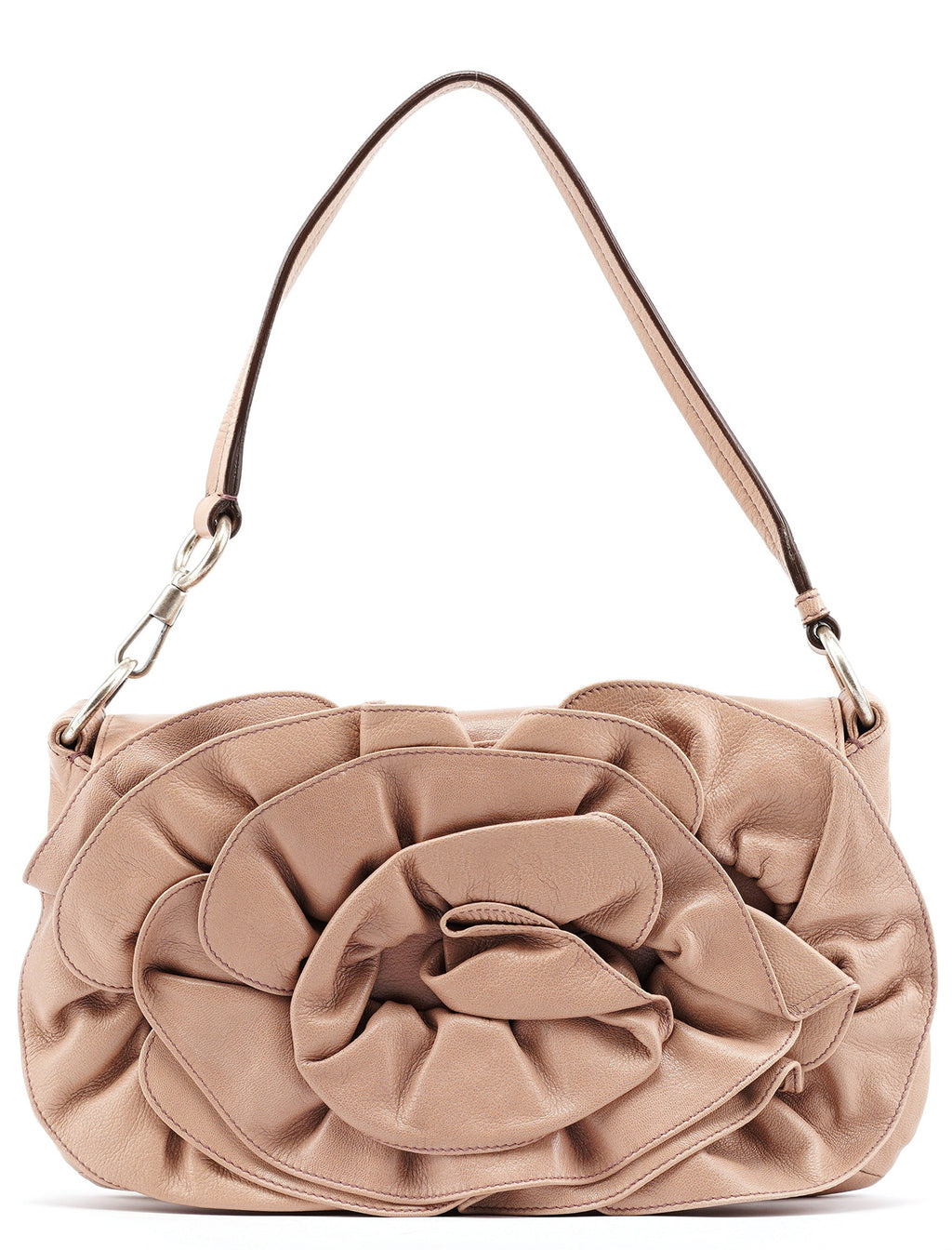 2003 Soft Pink Calfskin Nadja Shoulder Bag