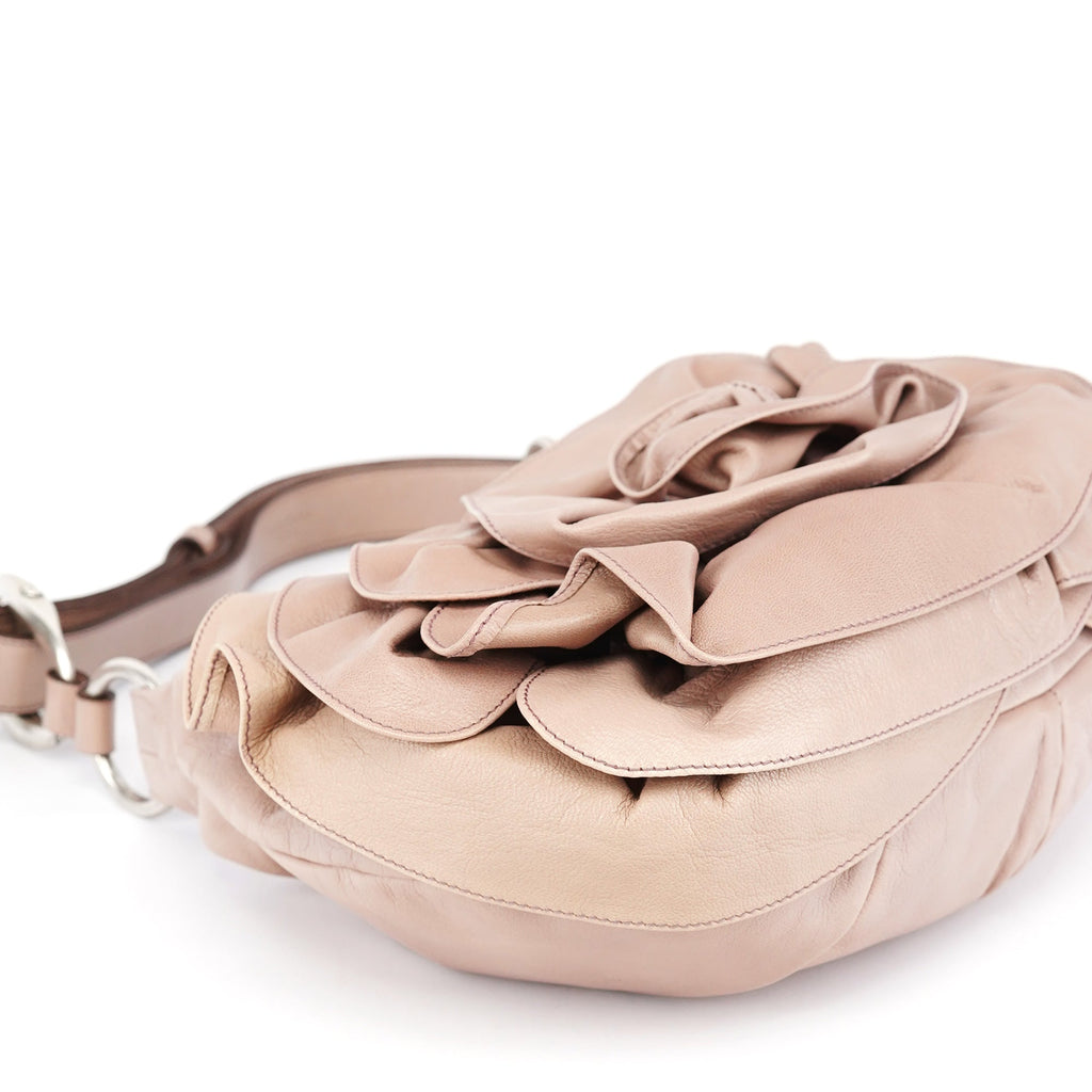 2003 Soft Pink Calfskin Nadja Shoulder Bag