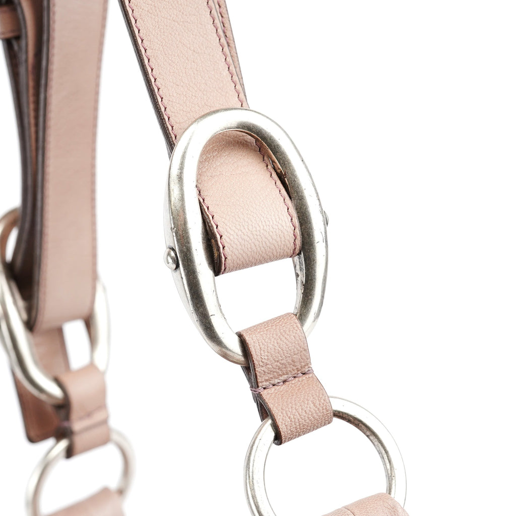 2003 Soft Pink Calfskin Nadja Shoulder Bag