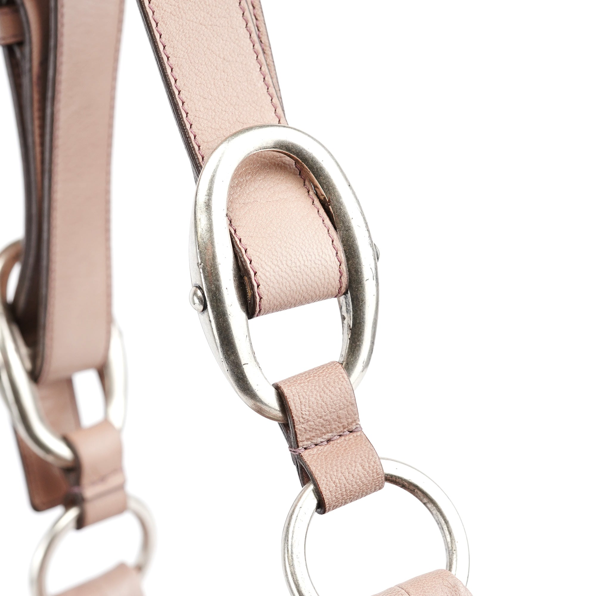 2003 Soft Pink Calfskin Nadja Shoulder Bag