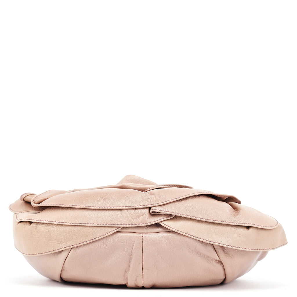 2003 Soft Pink Calfskin Nadja Shoulder Bag