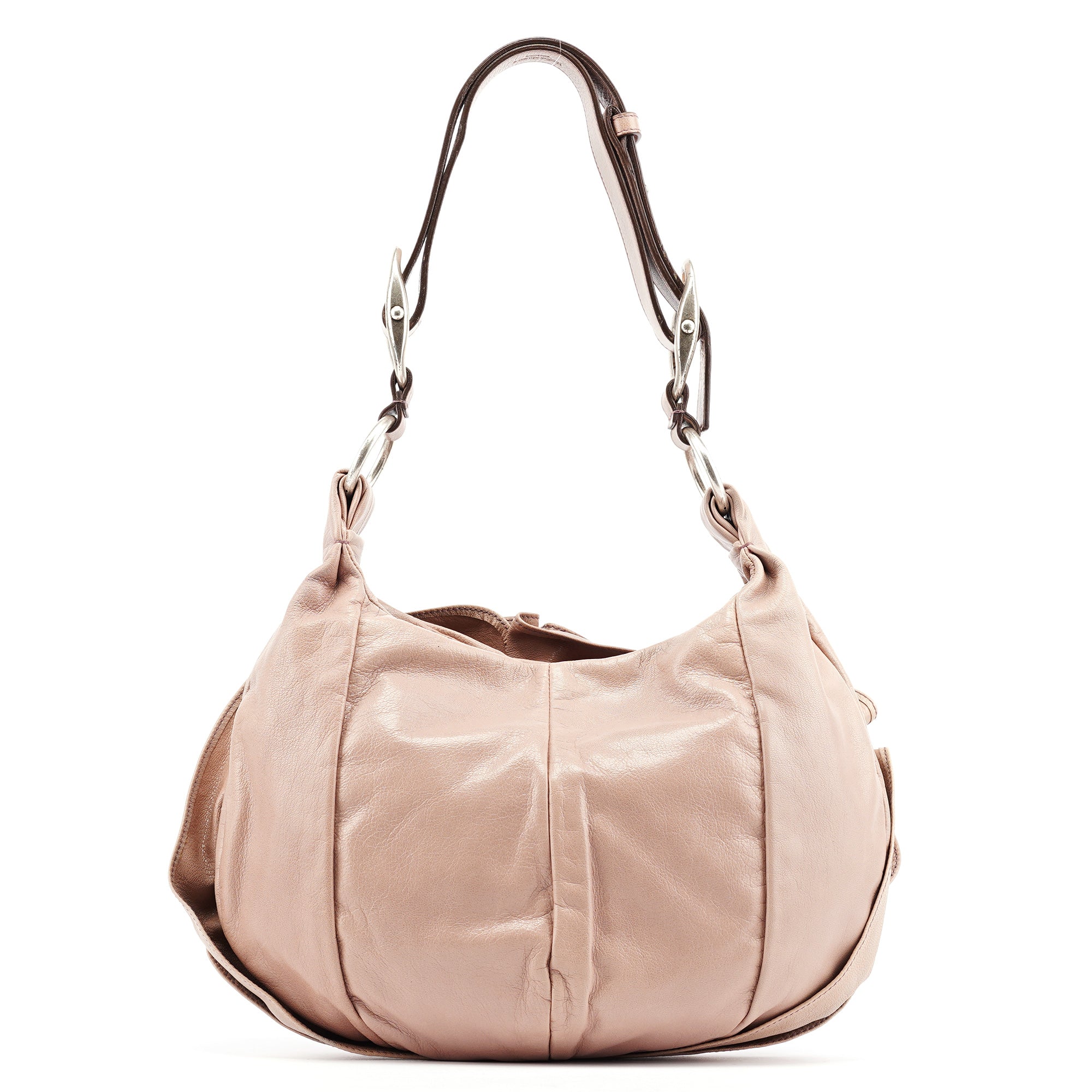 2003 Soft Pink Calfskin Nadja Shoulder Bag
