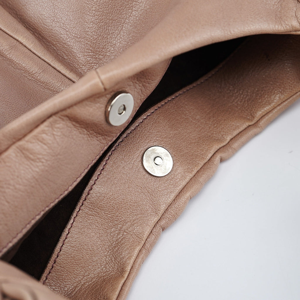 2003 Soft Pink Calfskin Nadja Shoulder Bag