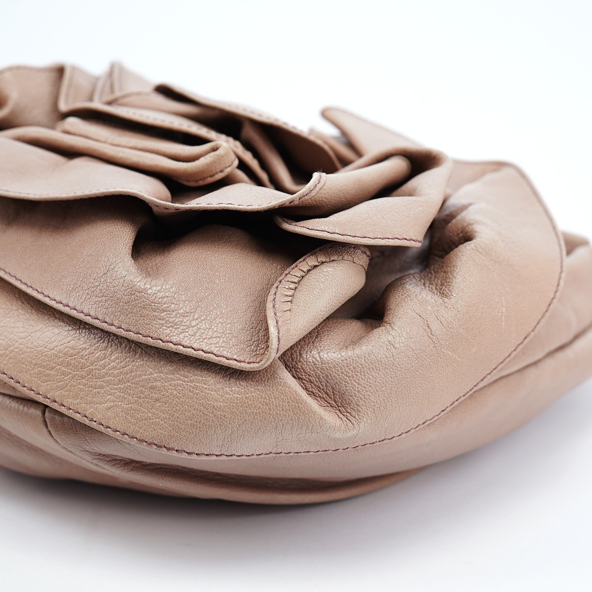 2003 Soft Pink Calfskin Nadja Shoulder Bag