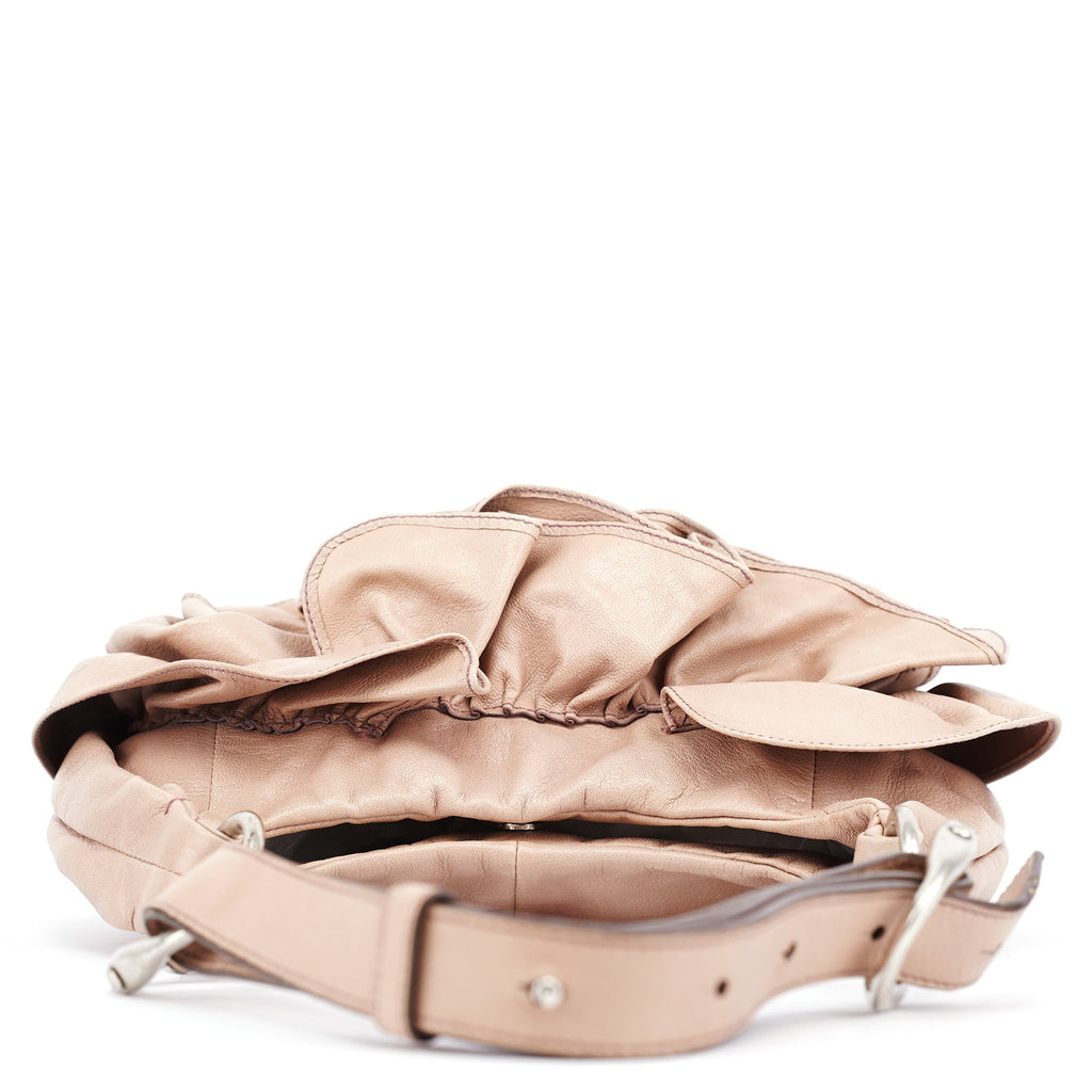 2003 Soft Pink Calfskin Nadja Shoulder Bag