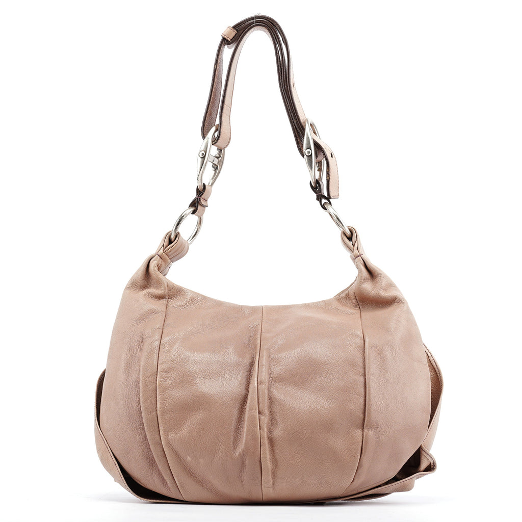 2003 Soft Pink Calfskin Nadja Shoulder Bag