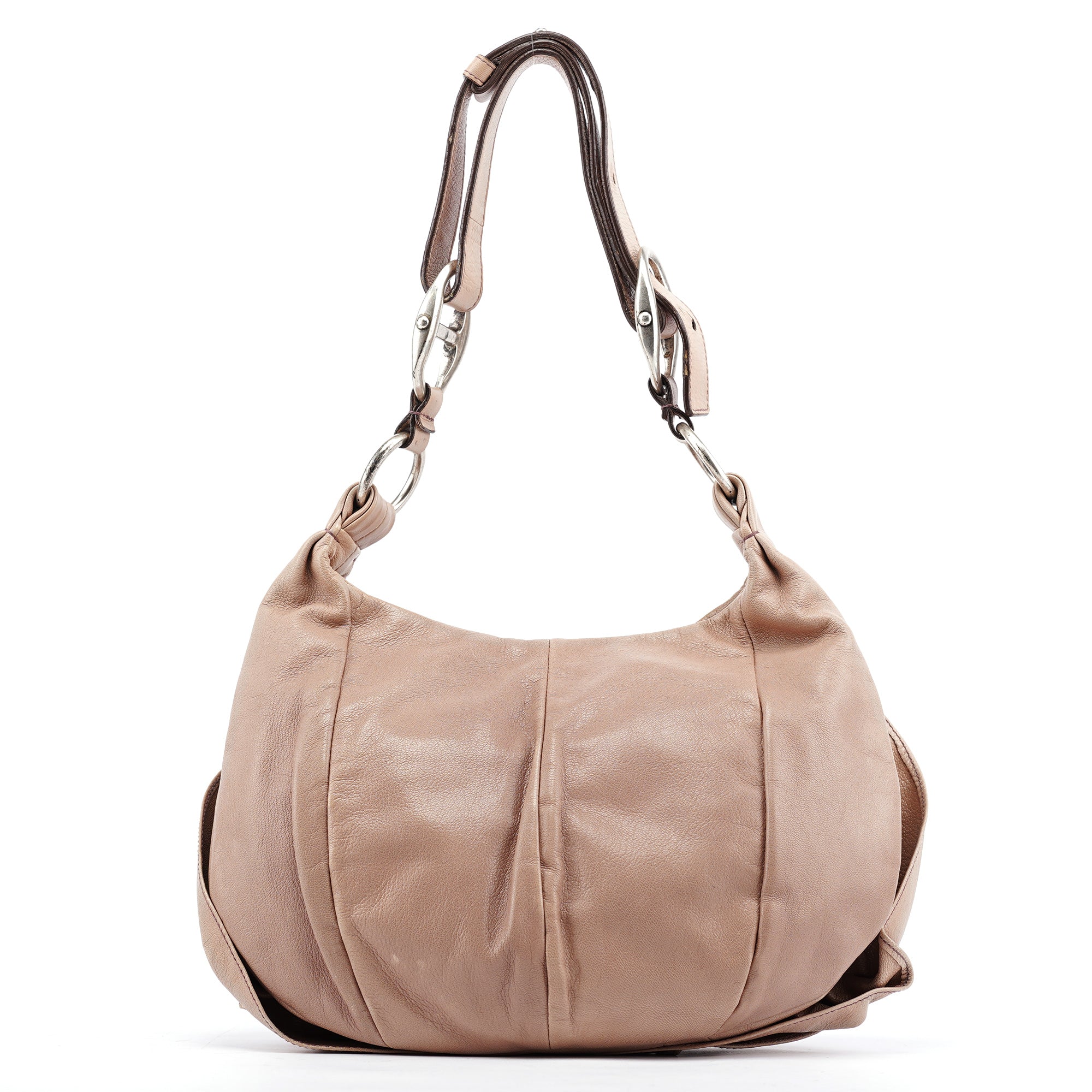 2003 Soft Pink Calfskin Nadja Shoulder Bag