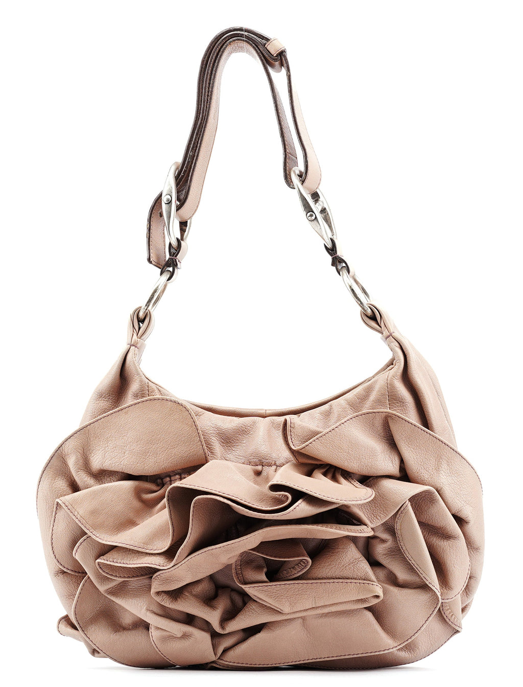 2003 Soft Pink Calfskin Nadja Shoulder Bag