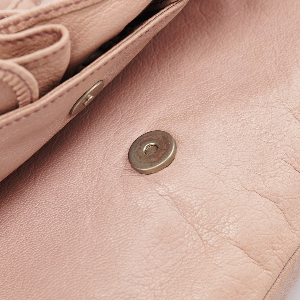 2003 Soft Pink Leather Nadja Shoulder Bag