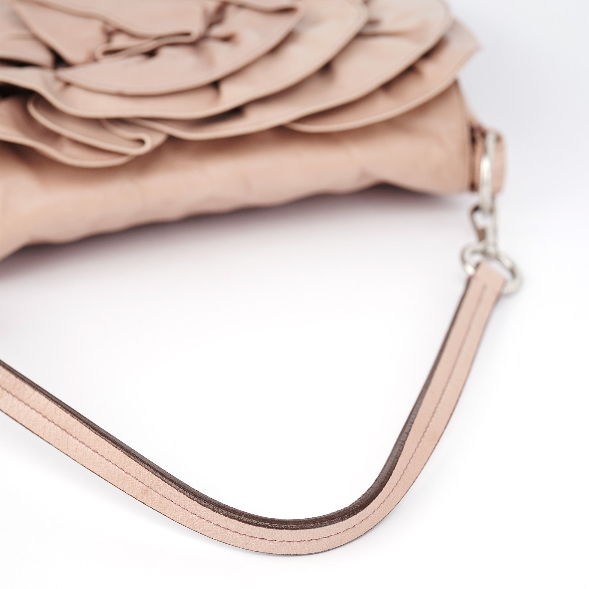 2003 Soft Pink Leather Nadja Shoulder Bag