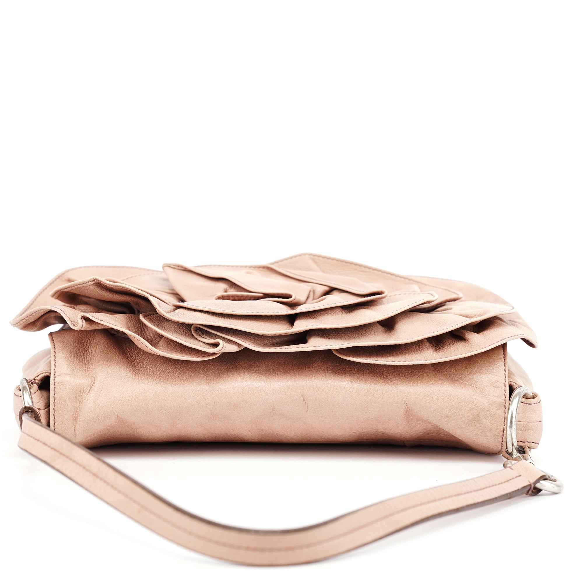 2003 Soft Pink Leather Nadja Shoulder Bag