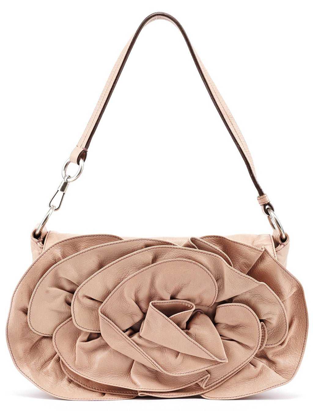 2003 Soft Pink Leather Nadja Shoulder Bag