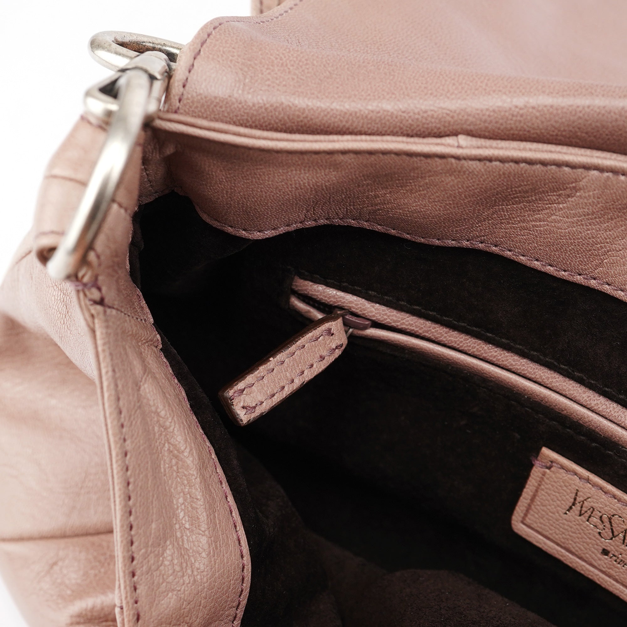 2003 Soft Pink Leather Nadja Shoulder Bag