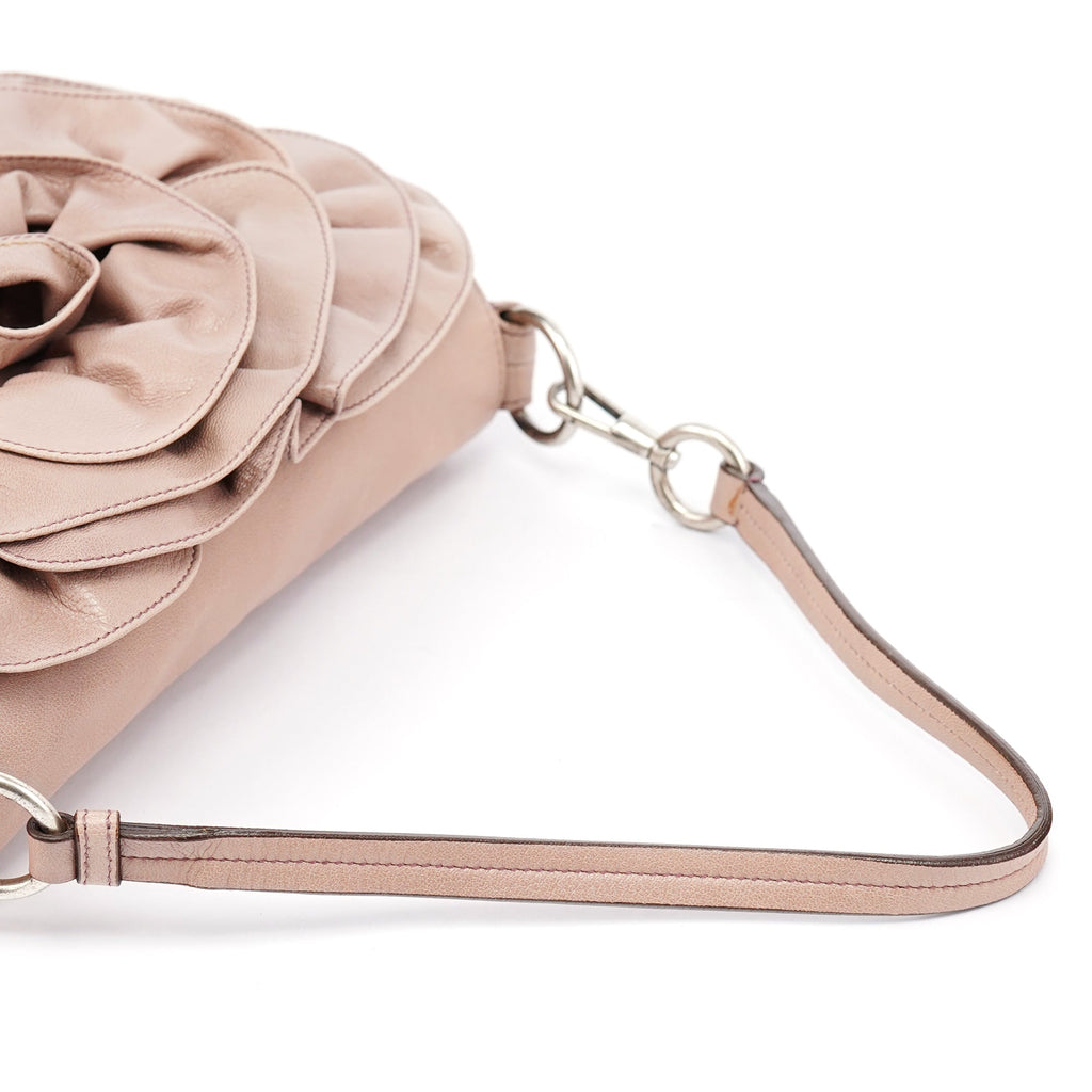 2003 Soft Pink Leather Nadja Shoulder Bag