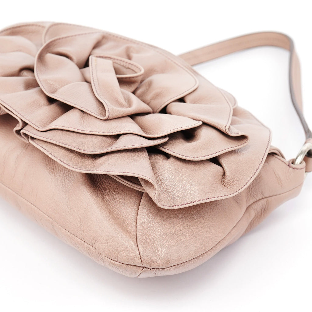 2003 Soft Pink Leather Nadja Shoulder Bag