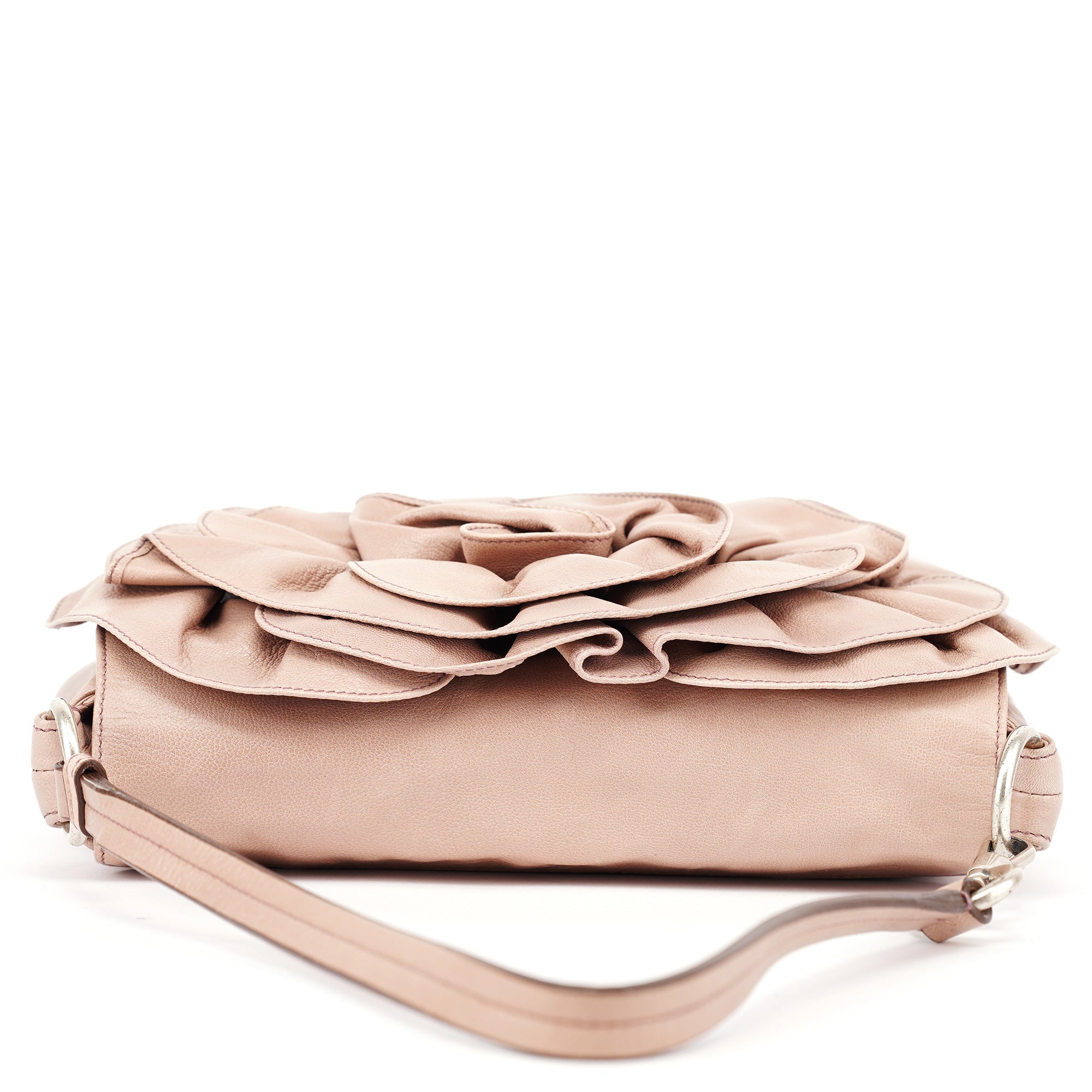 2003 Soft Pink Leather Nadja Shoulder Bag