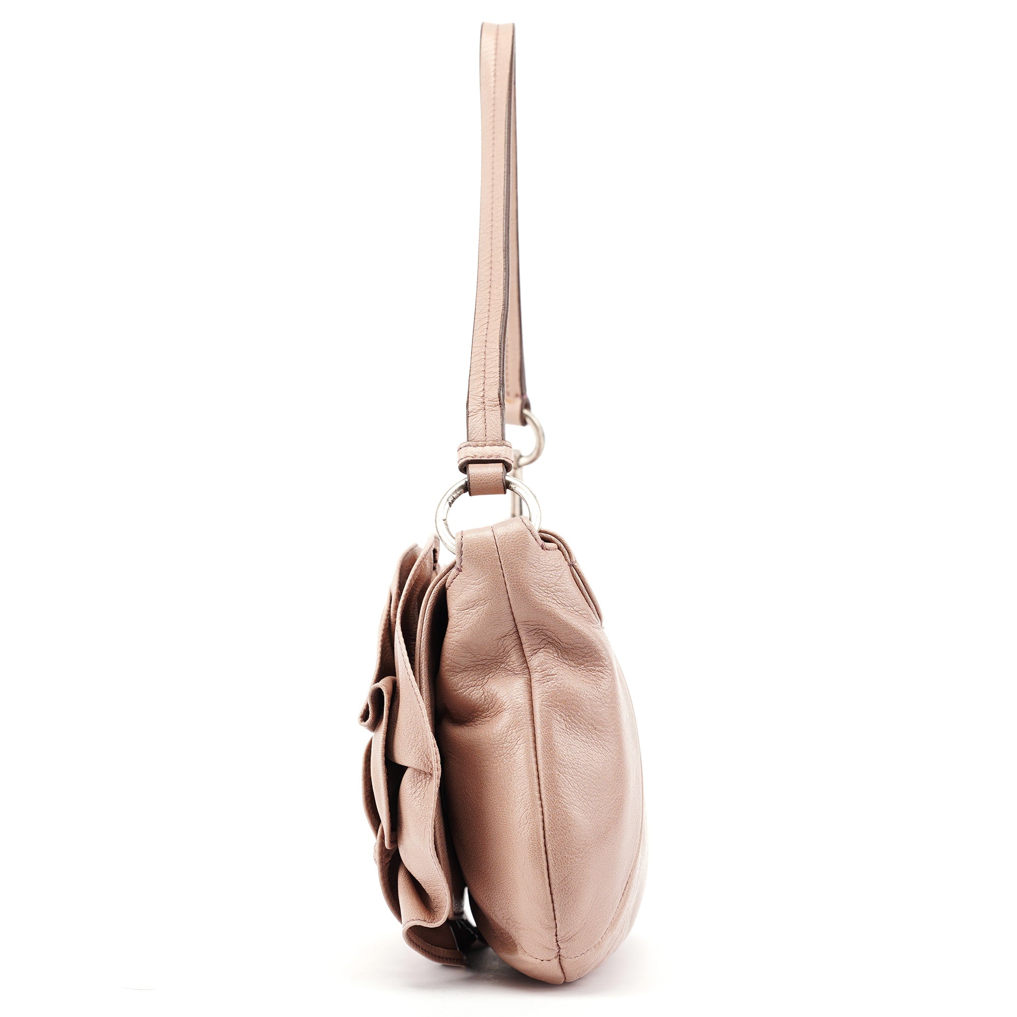 2003 Soft Pink Leather Nadja Shoulder Bag