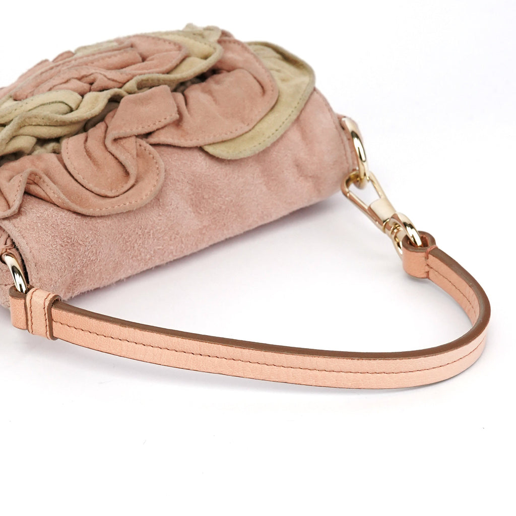 2003 Soft Pink Suede Mini Nadja Bag