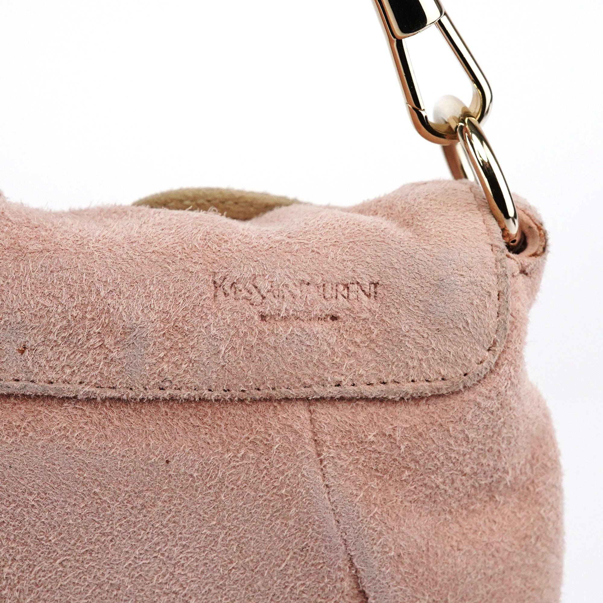 2003 Soft Pink Suede Mini Nadja Bag