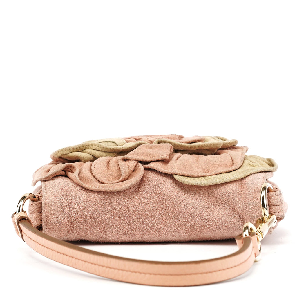 2003 Soft Pink Suede Mini Nadja Bag