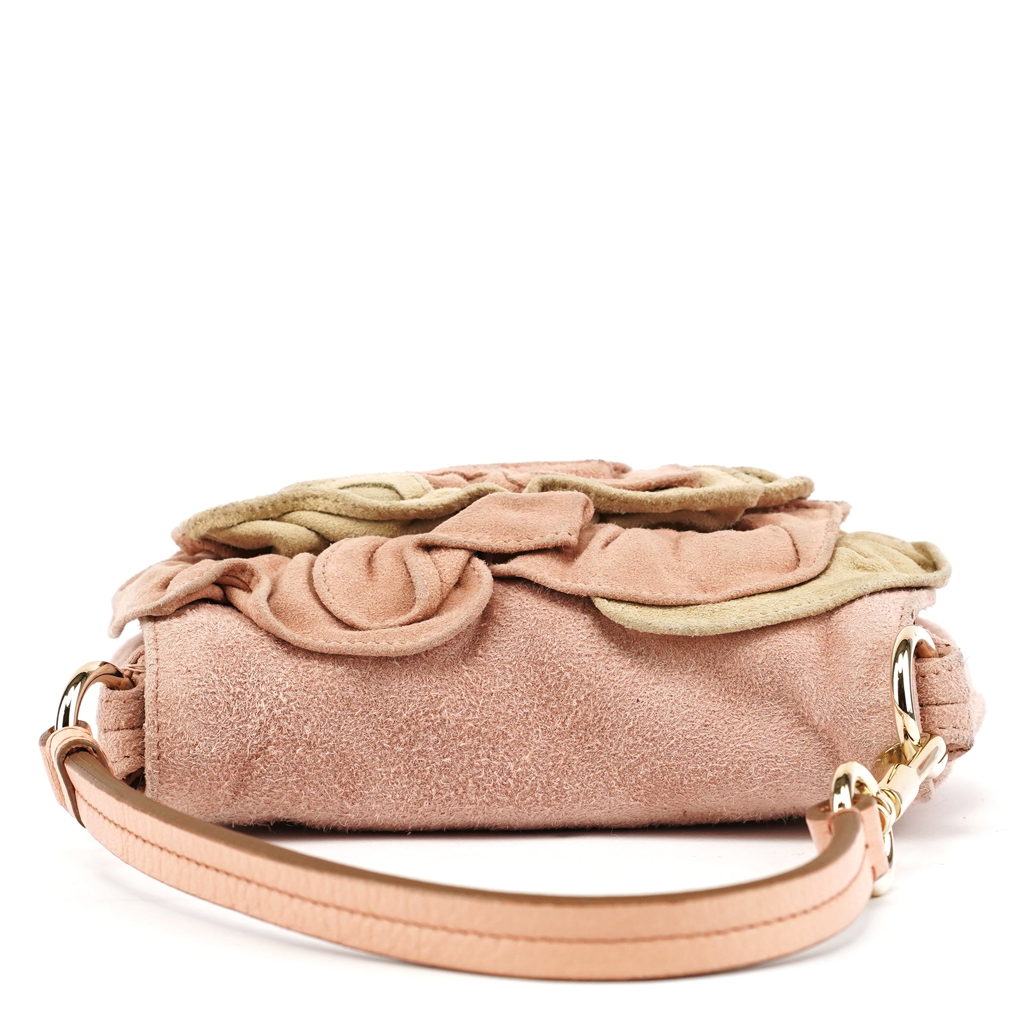 2003 Soft Pink Suede Mini Nadja Bag
