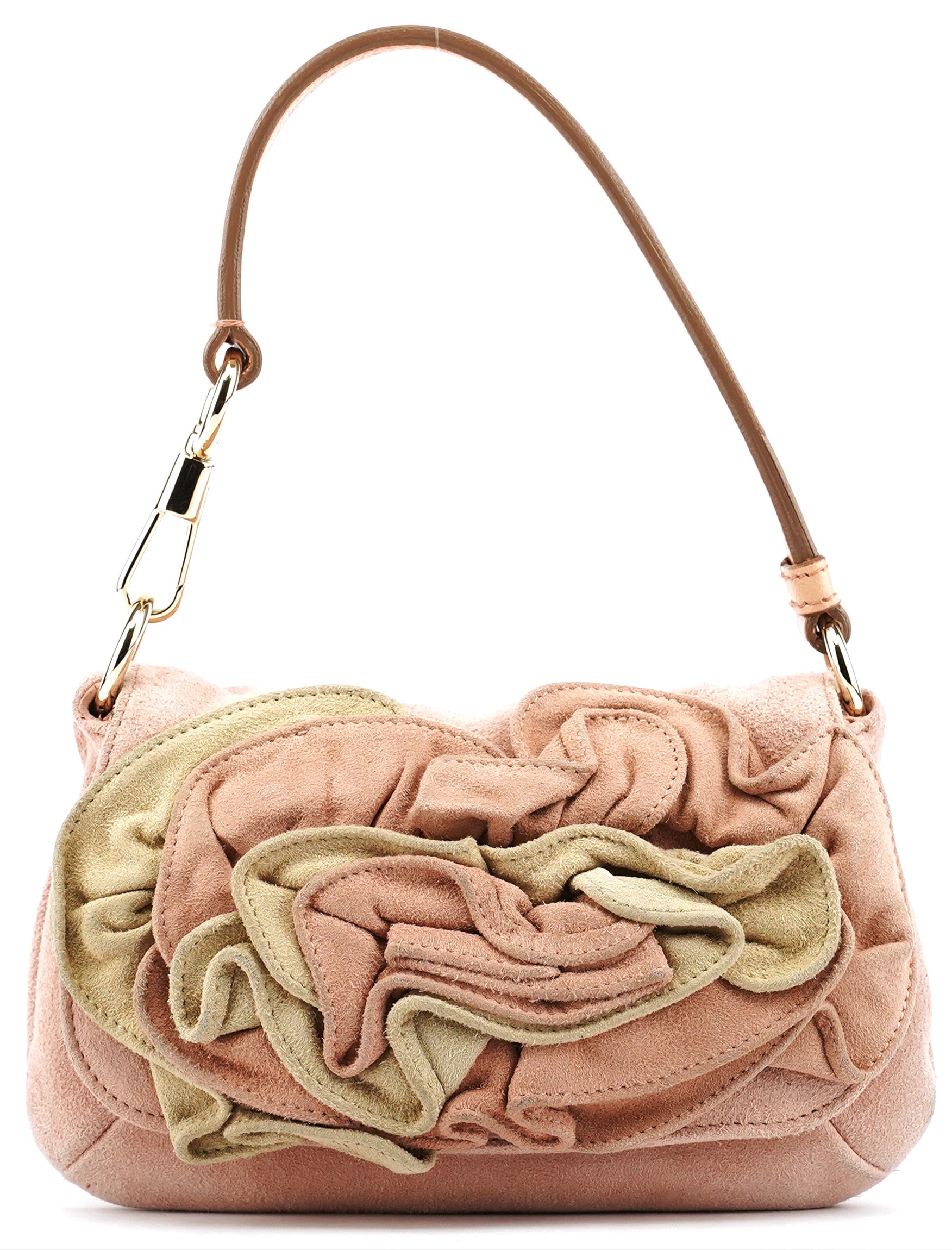 2003 Soft Pink Suede Mini Nadja Bag