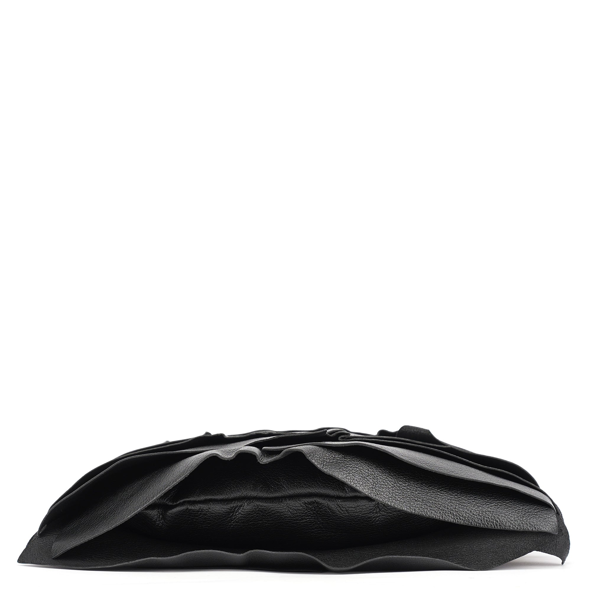 2004 Black Leather Saint Tropez Shoulder Bag