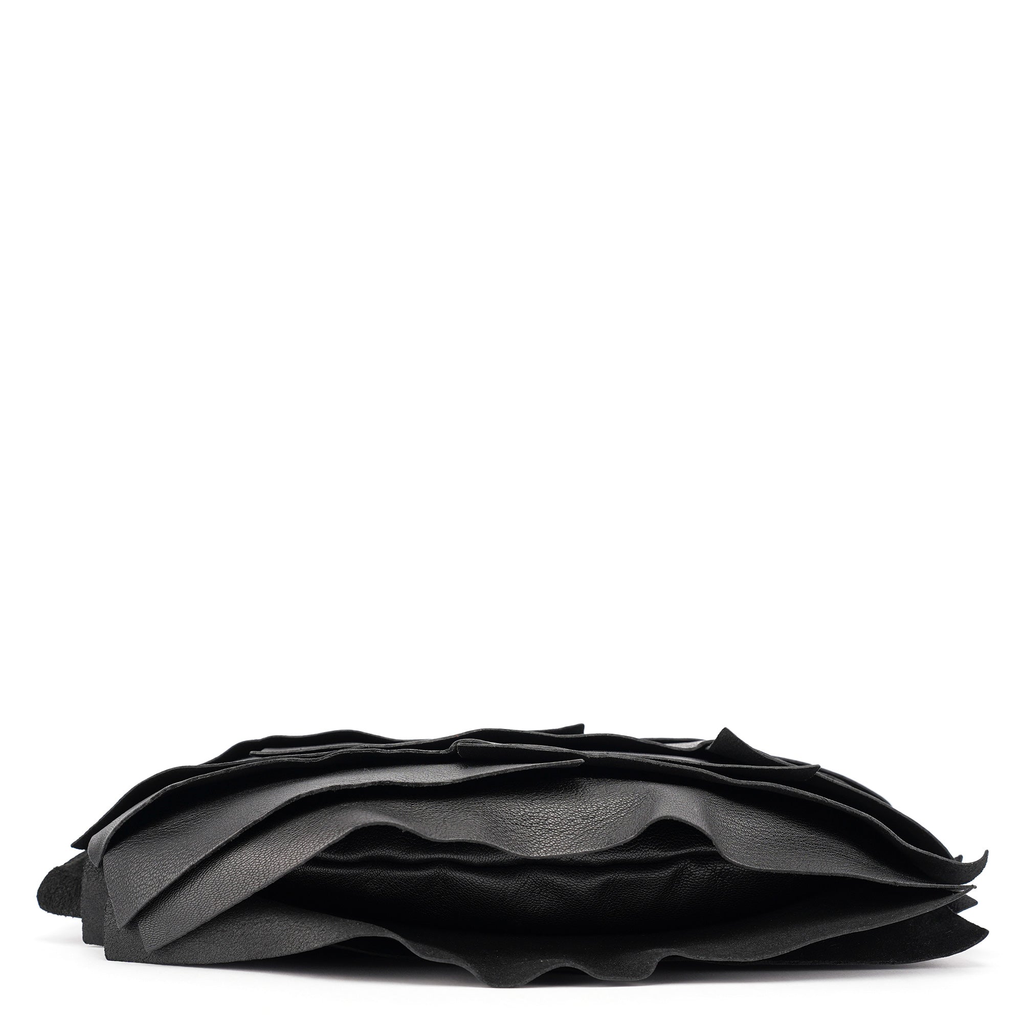 2004 Black Leather St Tropez Shoulder Bag