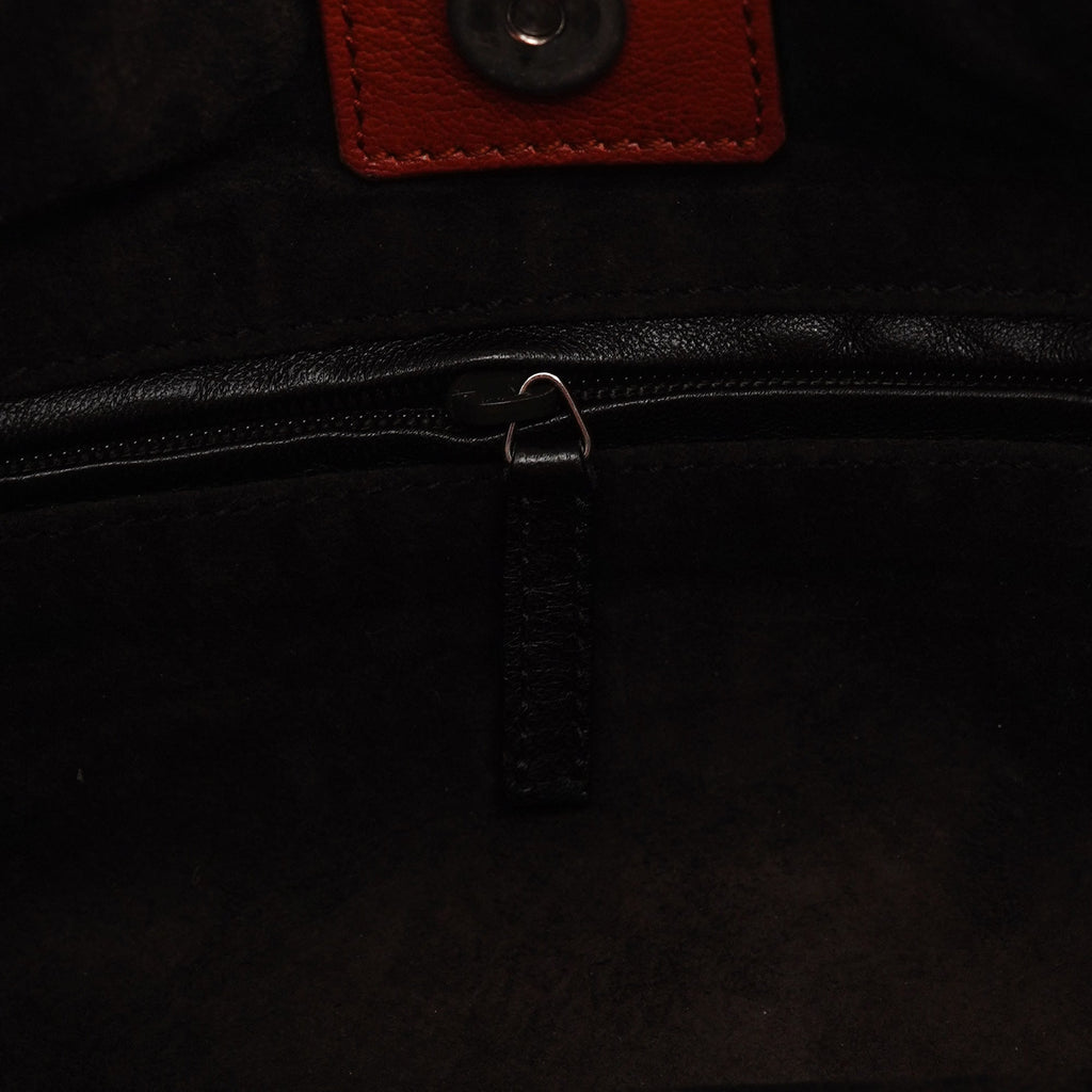 2004 Burgundy Leather St Tropez Shoulder Bag