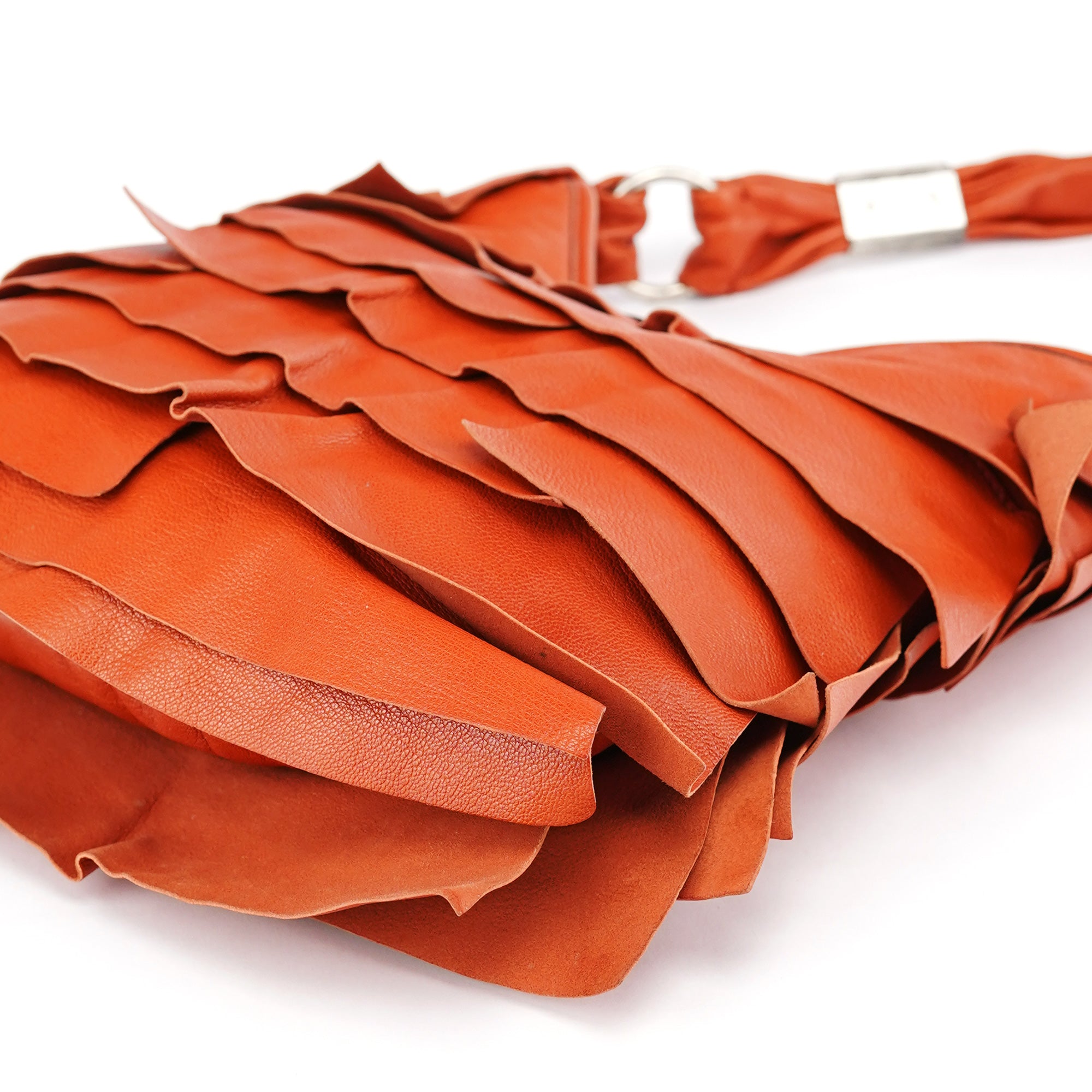 2004 Burgundy Leather St Tropez Shoulder Bag