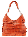 2004 Burgundy Leather St Tropez Shoulder Bag