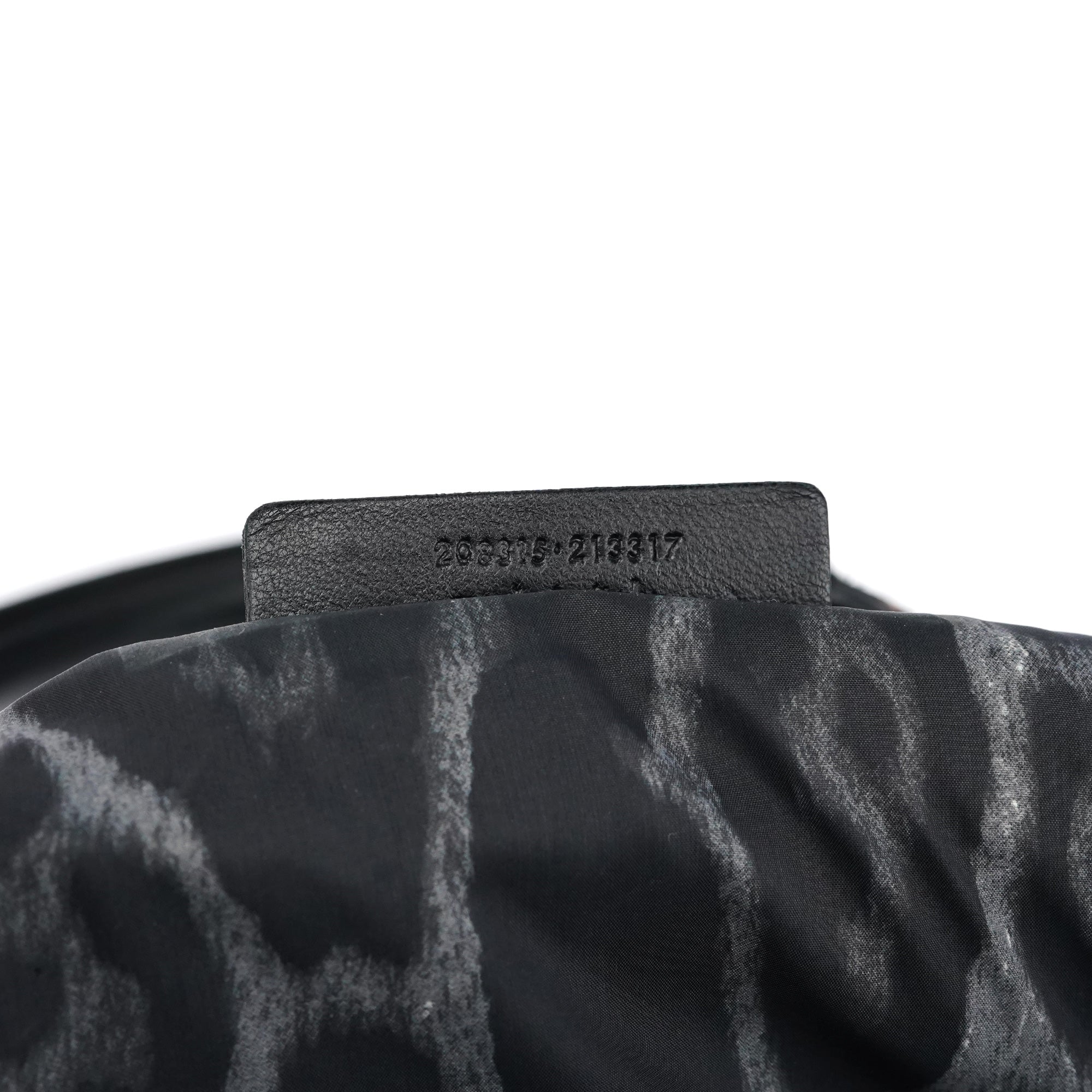 208315 Leopard Nylon Y Boston Bag