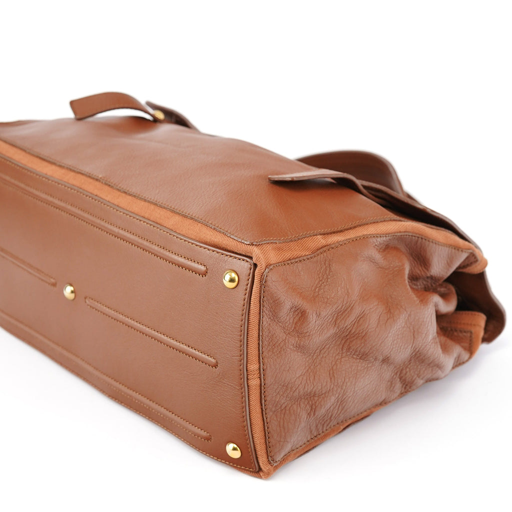 229563 Brown Leather Muse Two 2-Way Bag