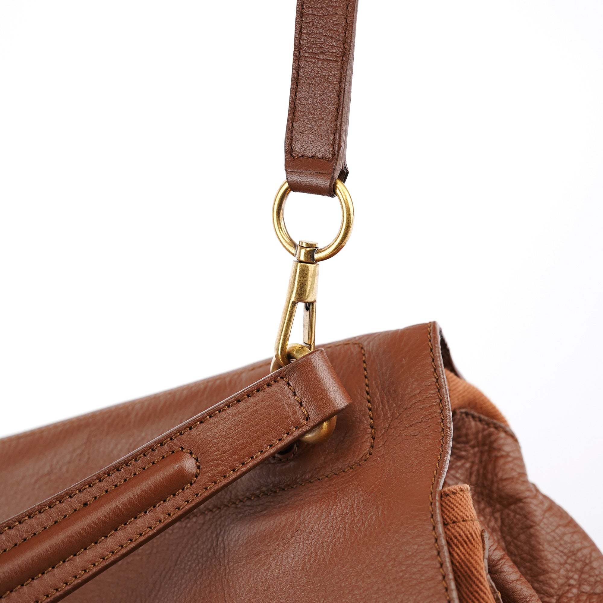 229563 Brown Leather Muse Two 2-Way Bag