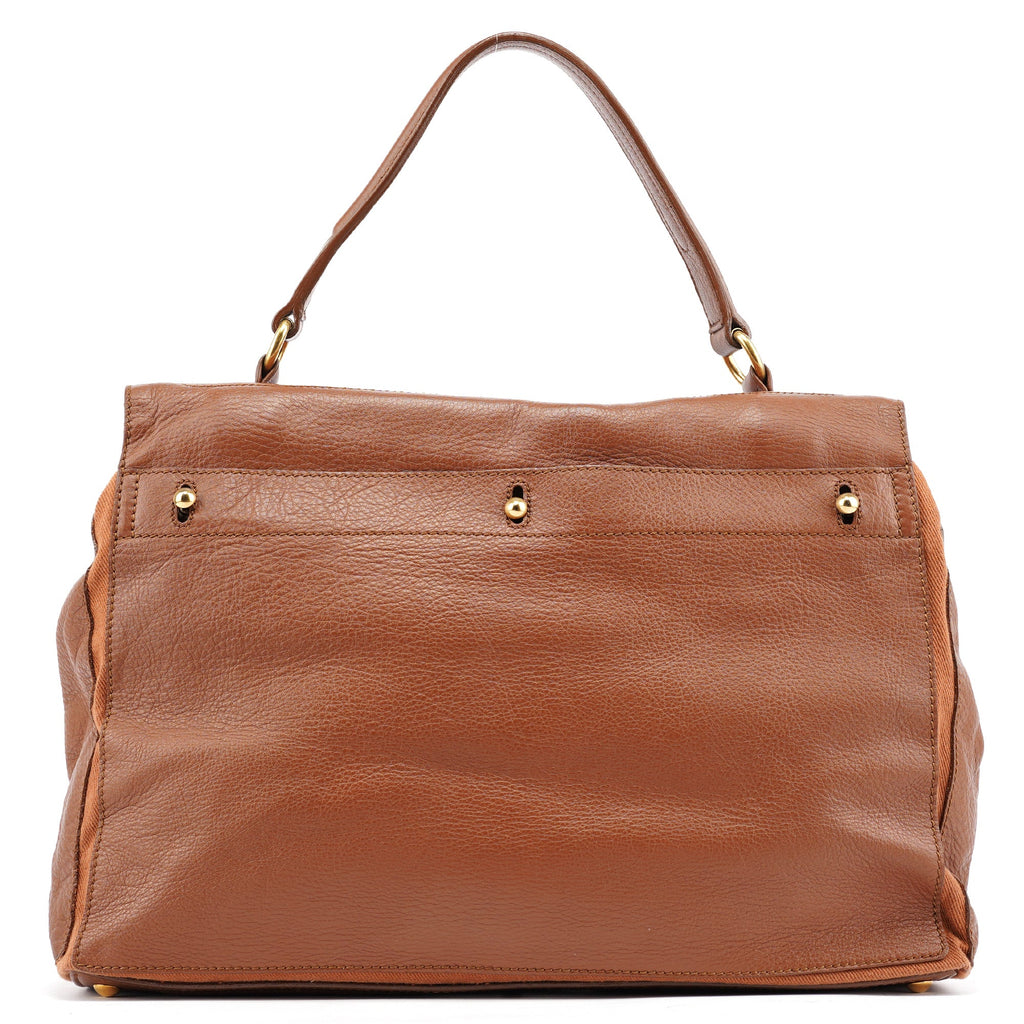 229563 Brown Leather Muse Two 2-Way Bag