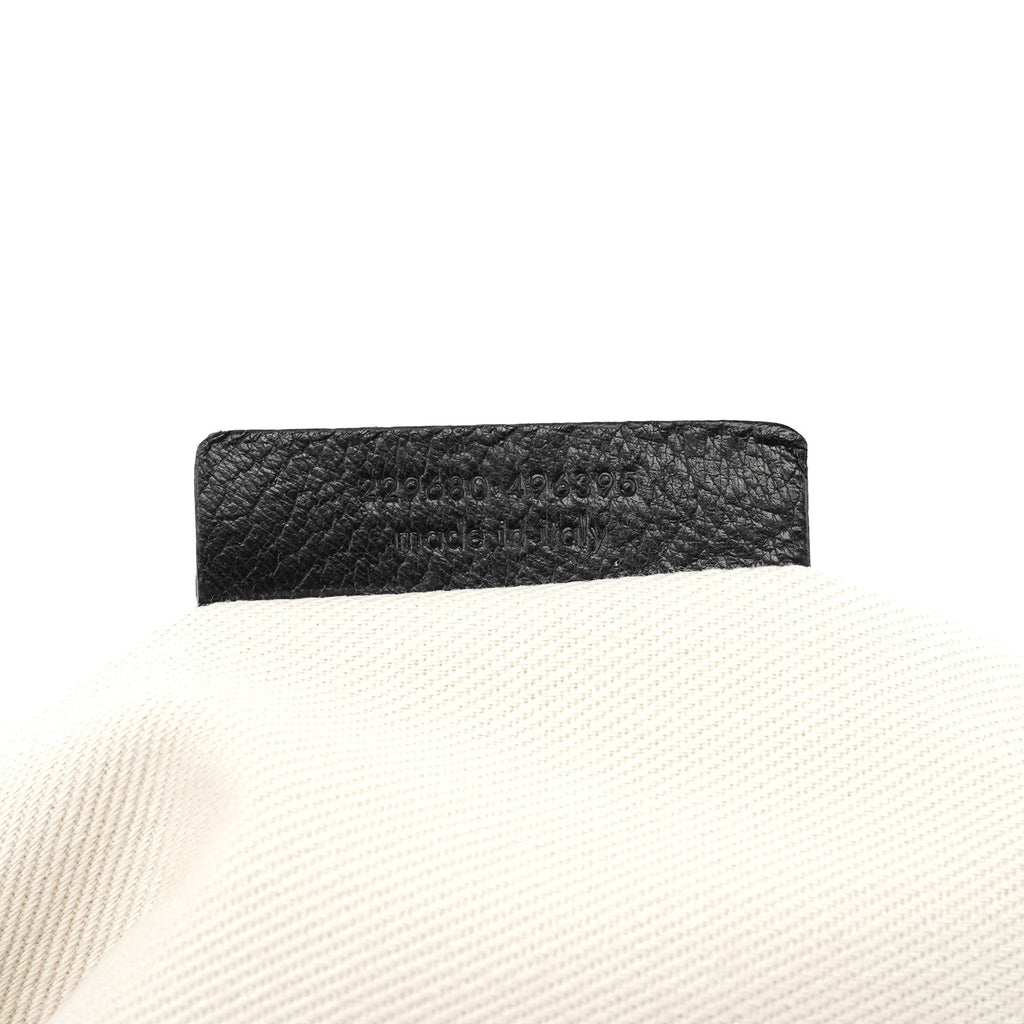 229680 Black Beige Leather Muse Two Bag