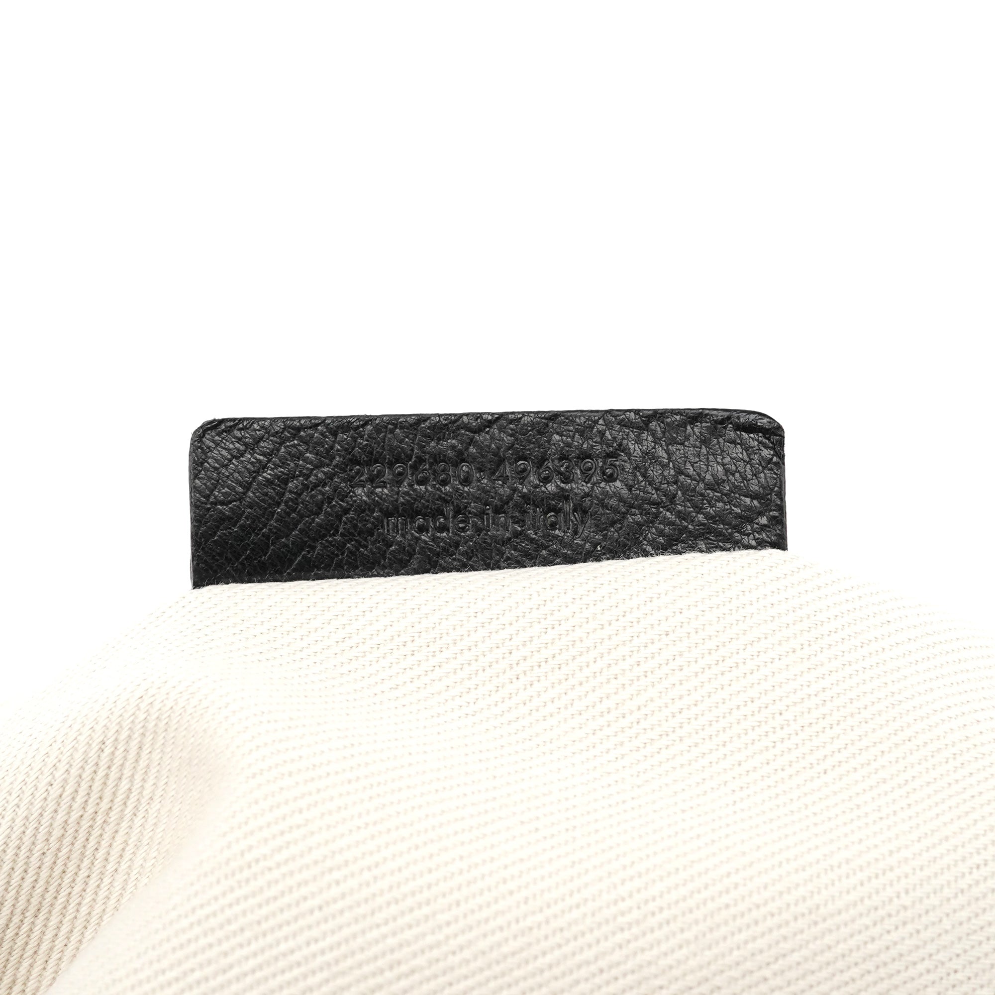 229680 Black Beige Leather Muse Two Bag