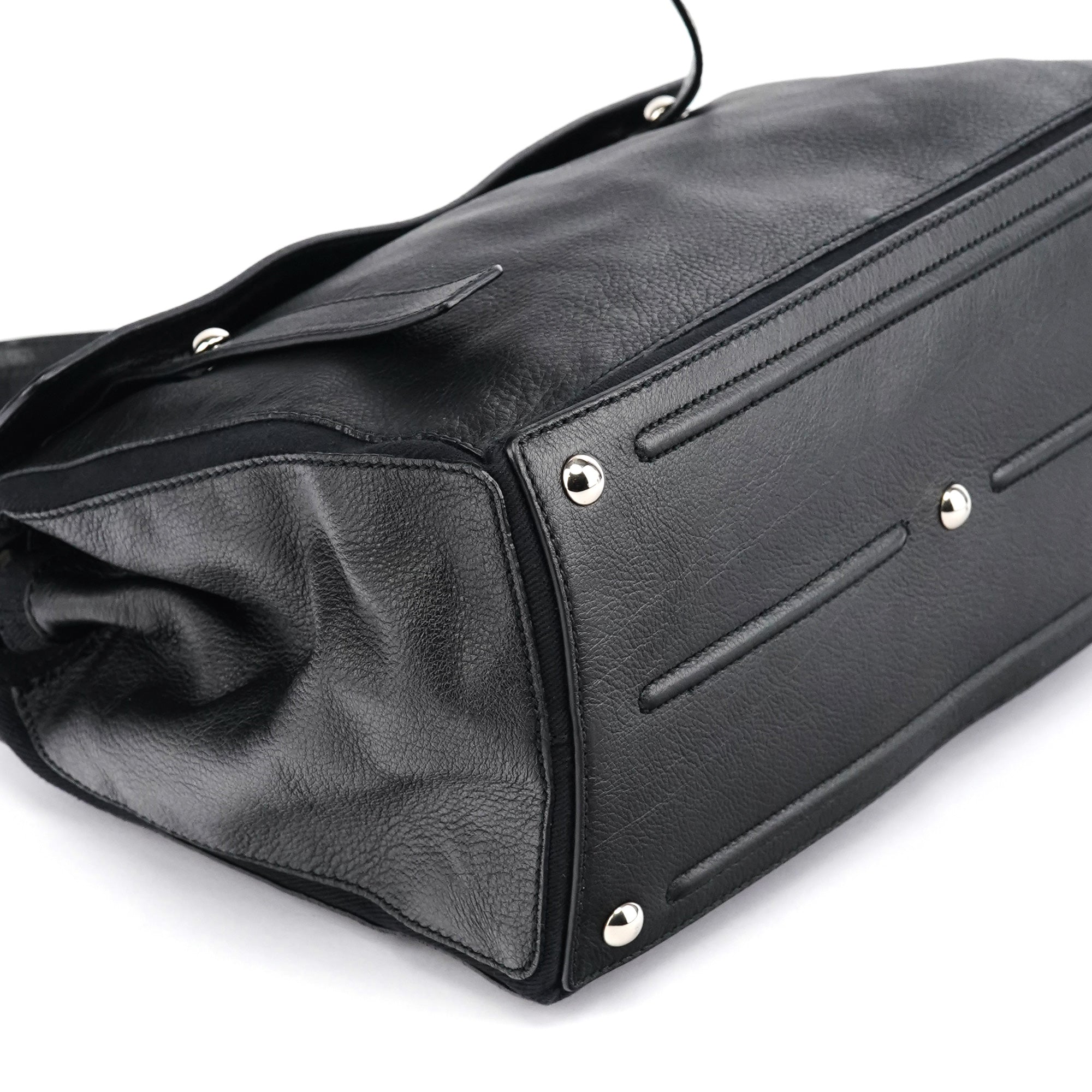 229680 Black Leather Muse Two Bag