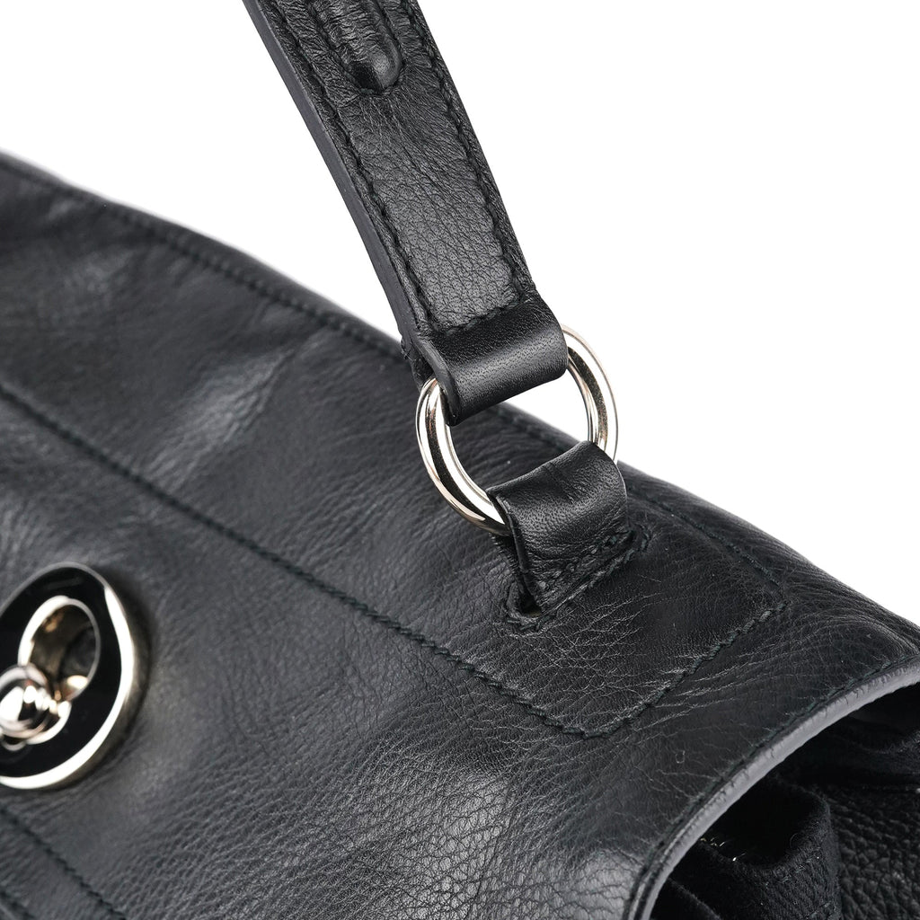 229680 Black Leather Muse Two Bag