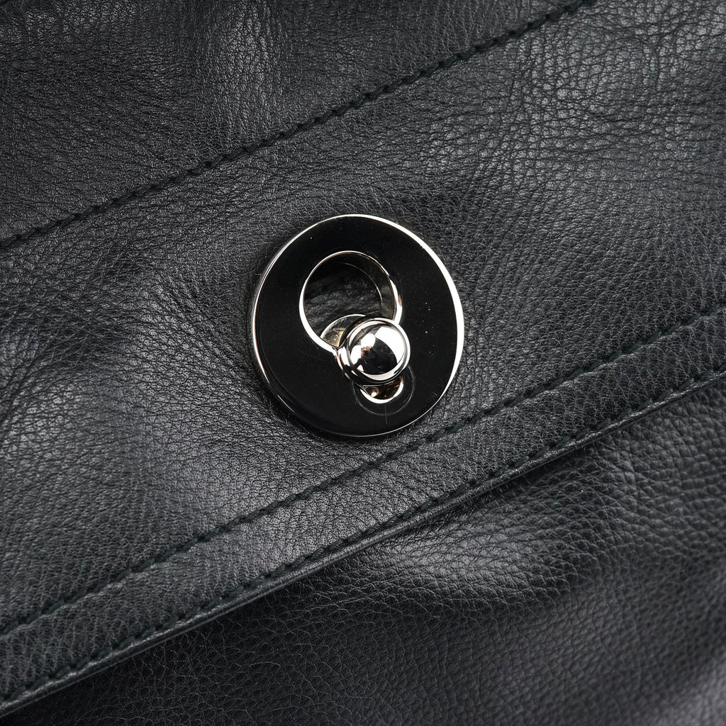 229680 Black Leather Muse Two Bag