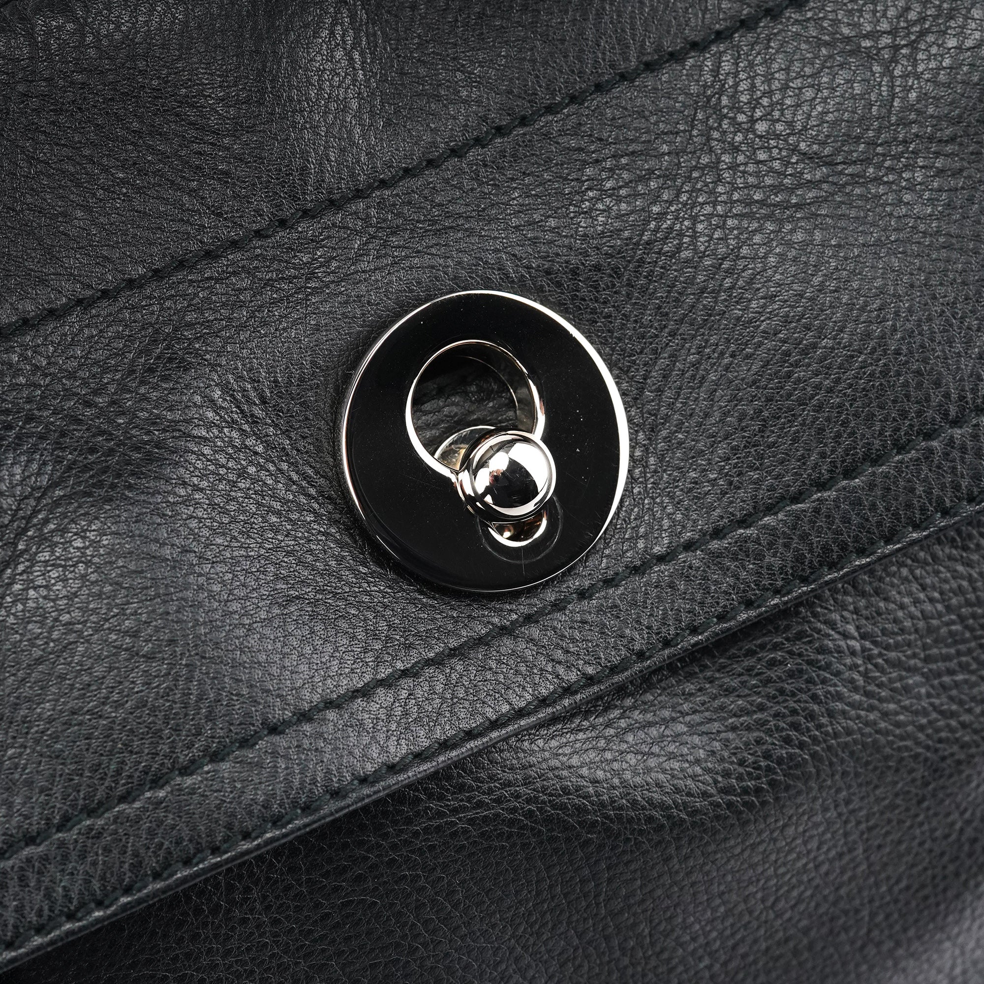 229680 Black Leather Muse Two Bag