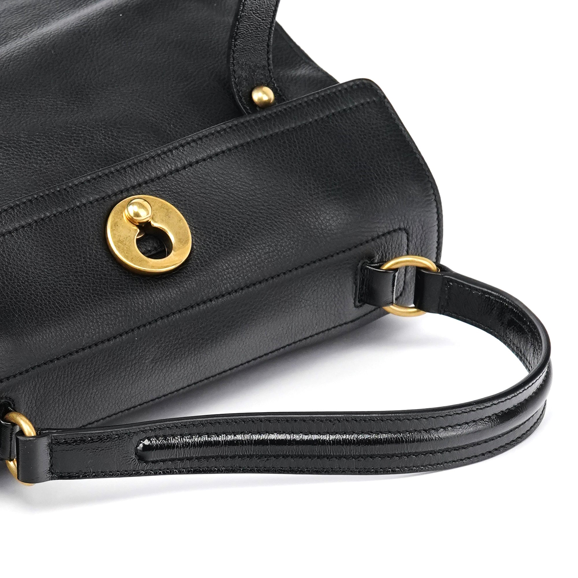 229680 Black Leather Muse Two Bag