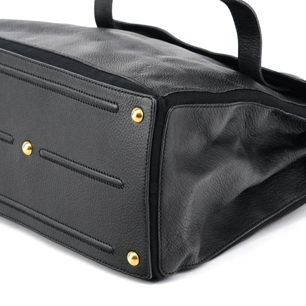 229680 Black Leather Muse Two Bag