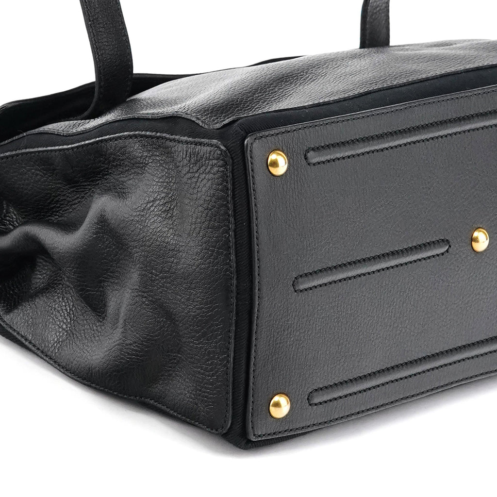 229680 Black Leather Muse Two Bag