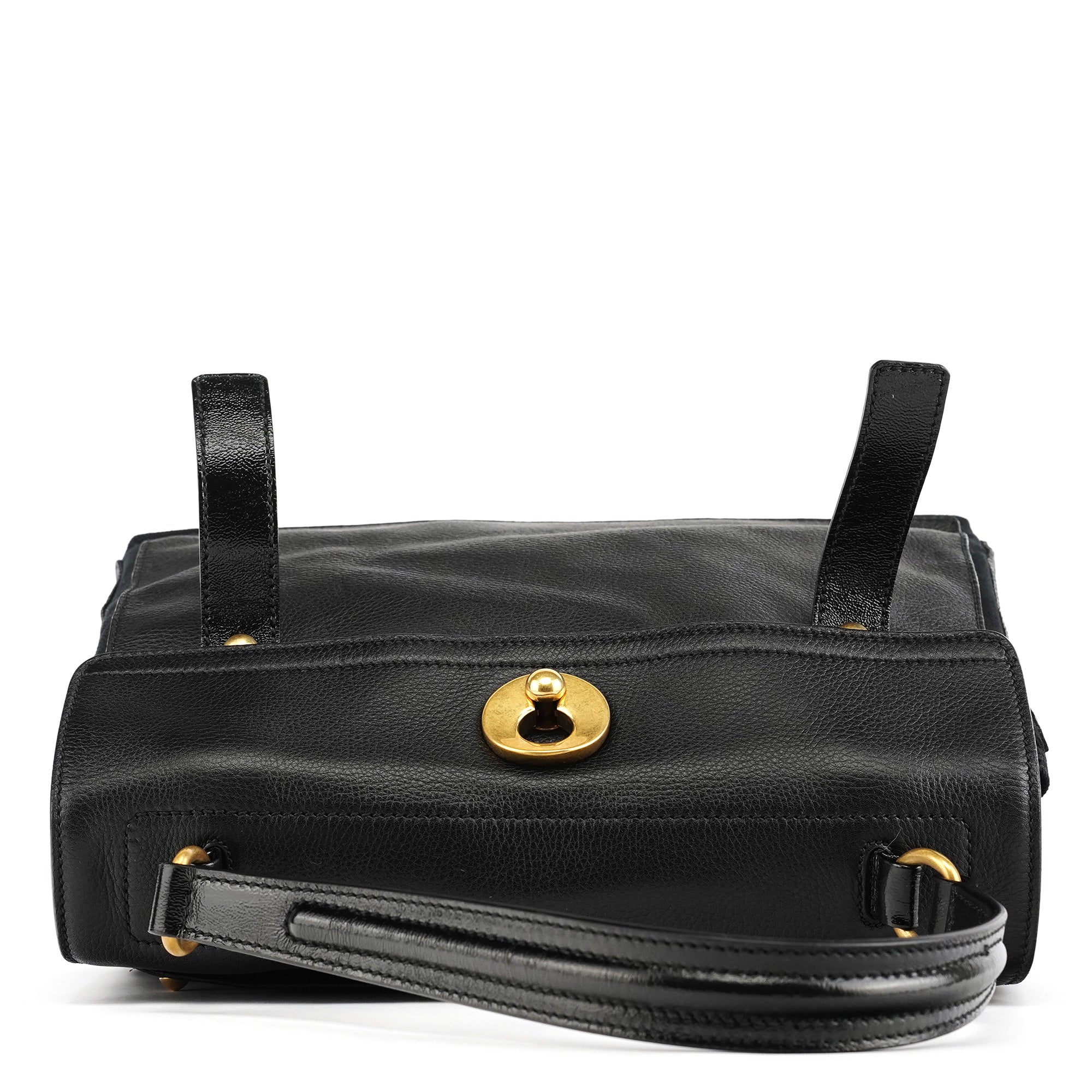229680 Black Leather Muse Two Bag