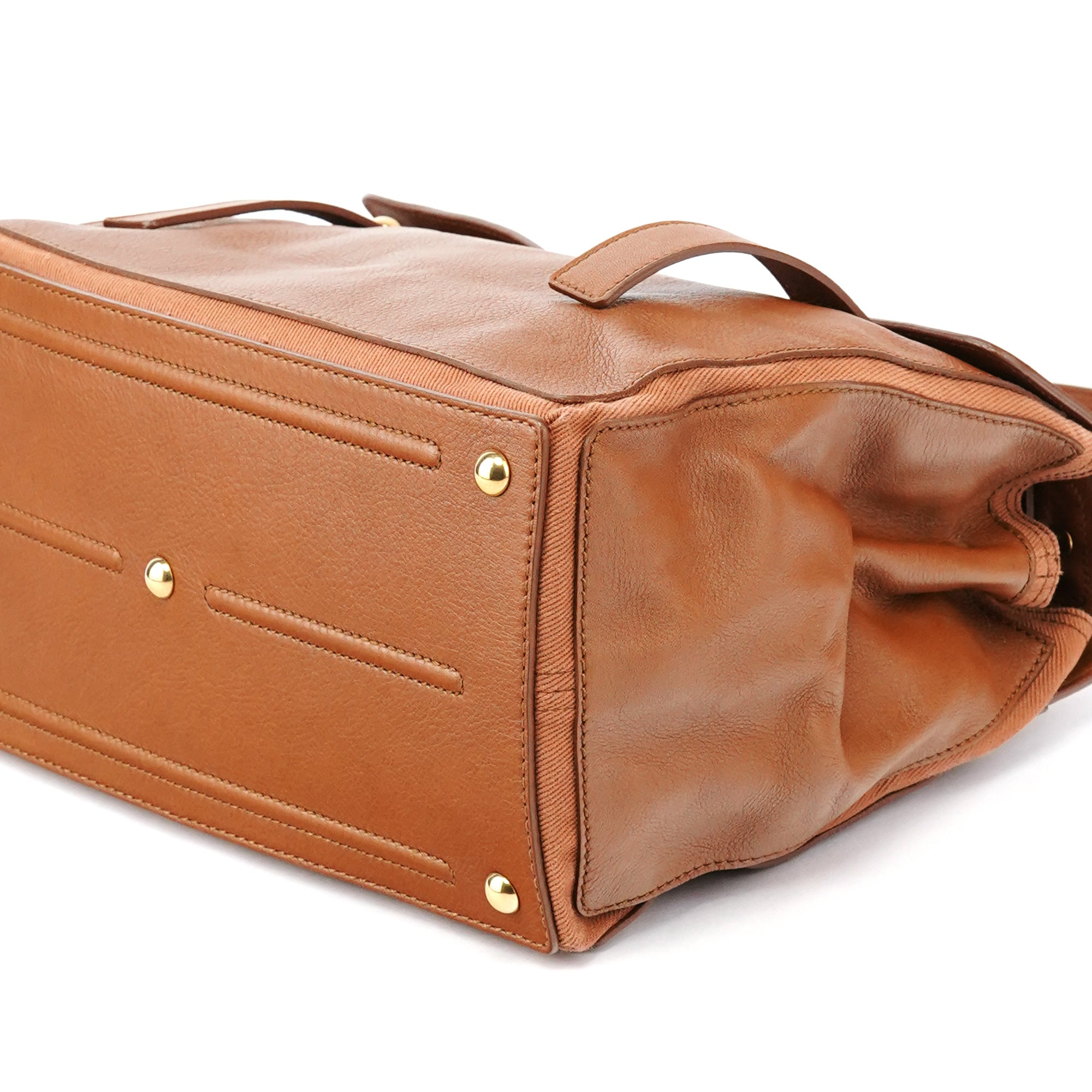 229680 Brown Leather Muse Two Bag