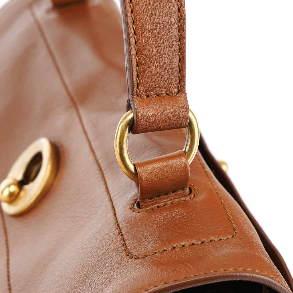 229680 Brown Leather Muse Two Bag