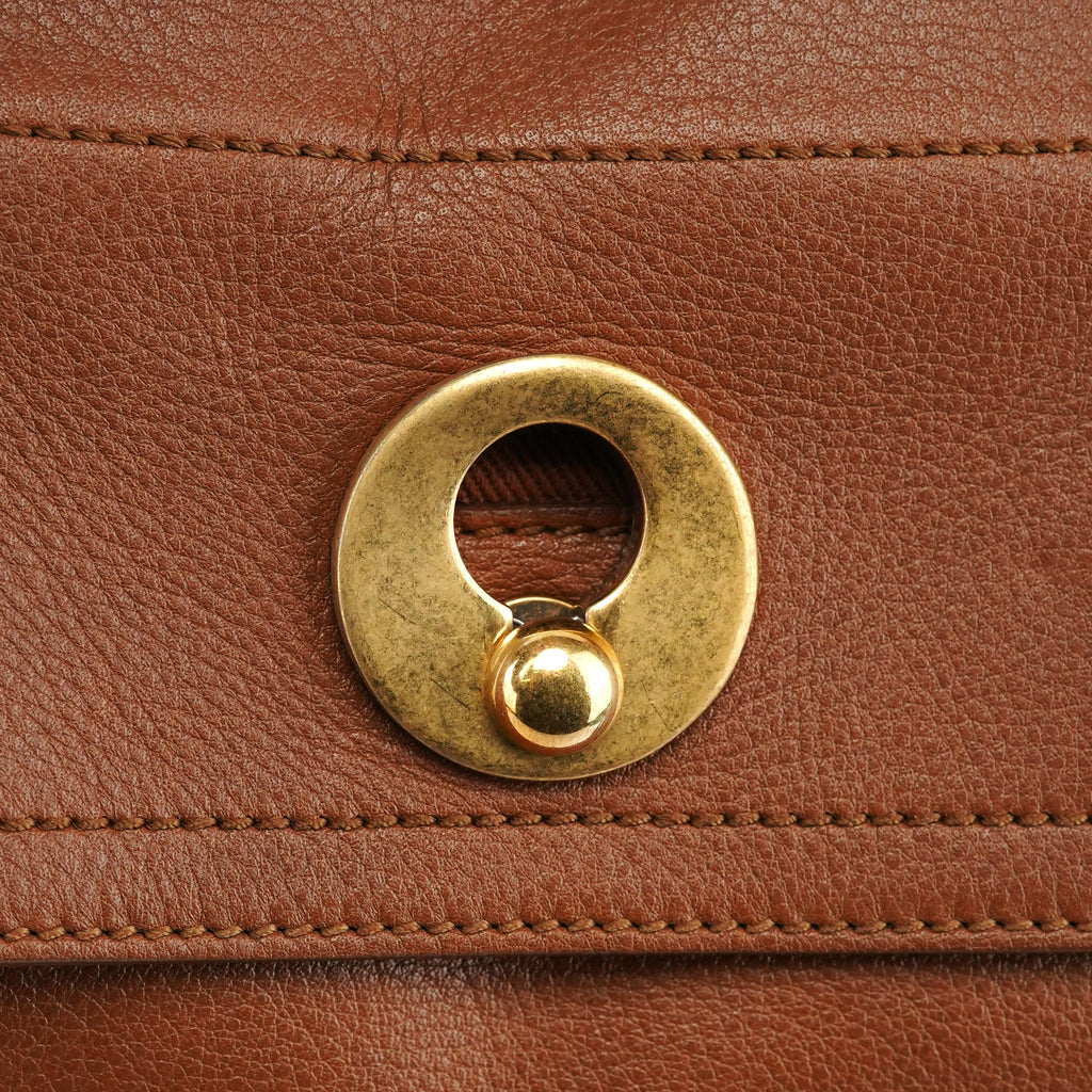 229680 Brown Leather Muse Two Bag